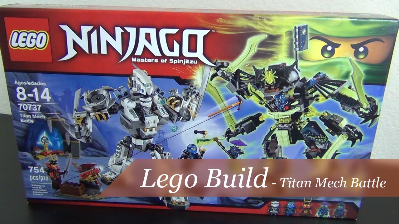 Let's Build - Lego Ninjago Titan Mech Battle Set #70737 - Part 1