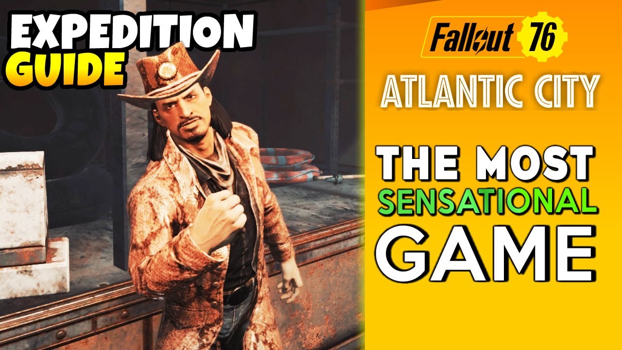 Fallout 76 Atlantic City: Самая сенсационная игра в одиночном режиме (Все второстепенные задачи в...