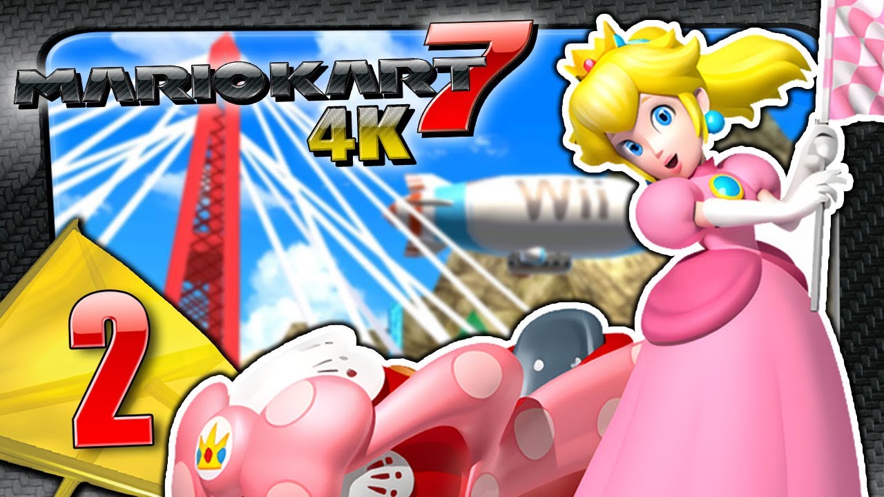 MARIO KART 7 🏁 #2: Blumen Cup 150ccm mit Peach