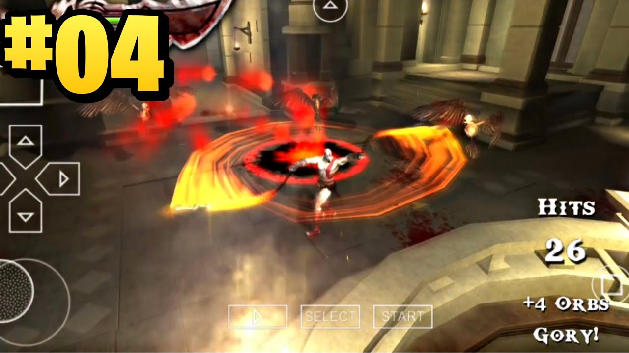 DETONADO GOD OF WAR CHAINS OF OLYMPUS PPSSPP #gameplay PART:04