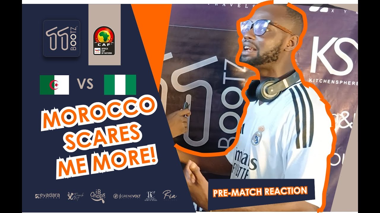 ALGERIA VS  NIGERIA (FAN PRE-MATCH REACTION-AFCON 2025/2026)