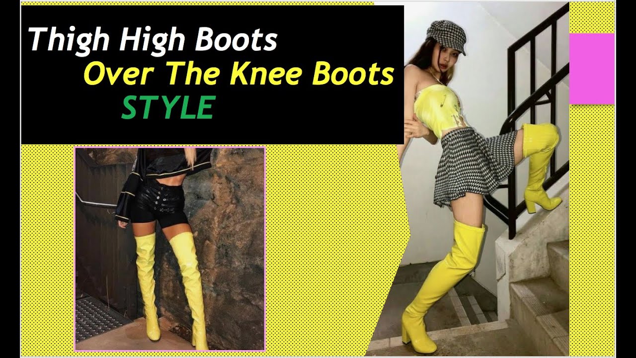 Thigh High Boots Over The Knee Boots Sexy Style
