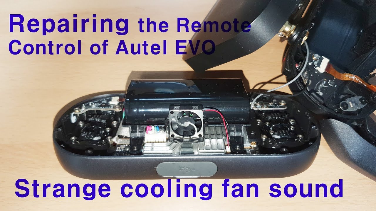 Repairing the RC fan of Autel EVO (bad cooling fan noise)
