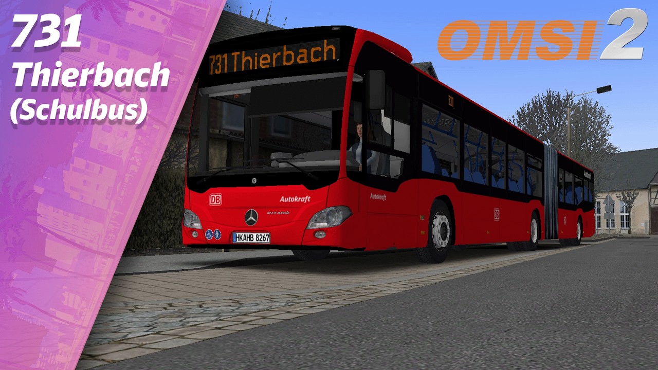 OMSI 2 - 731 Thierbach (Schulbus)