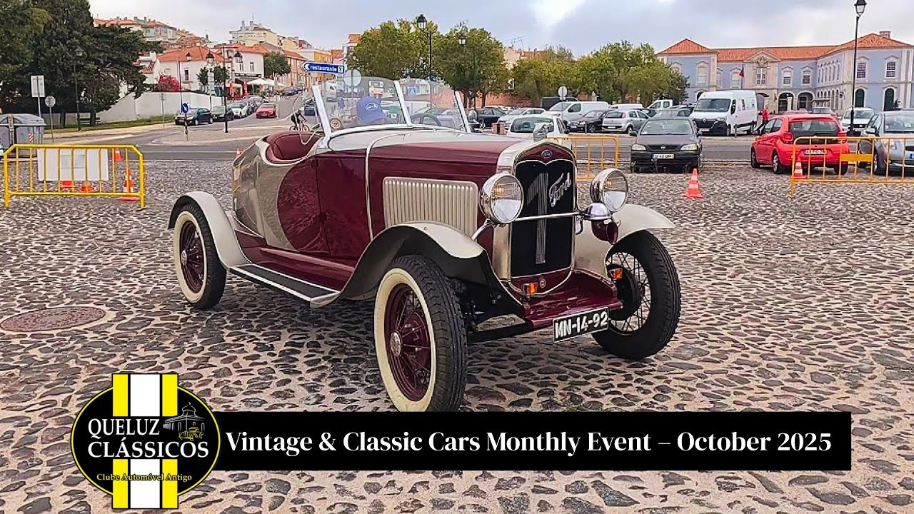 Vintage & Classic Cars Gathering at the Palace of Queluz, Portugal