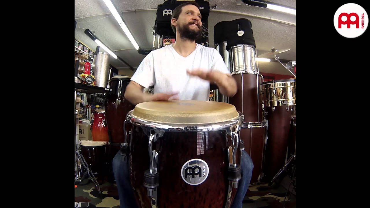 Beto Torrens Bomba Styles from Puerto Rico MEINL Floatune Congas
