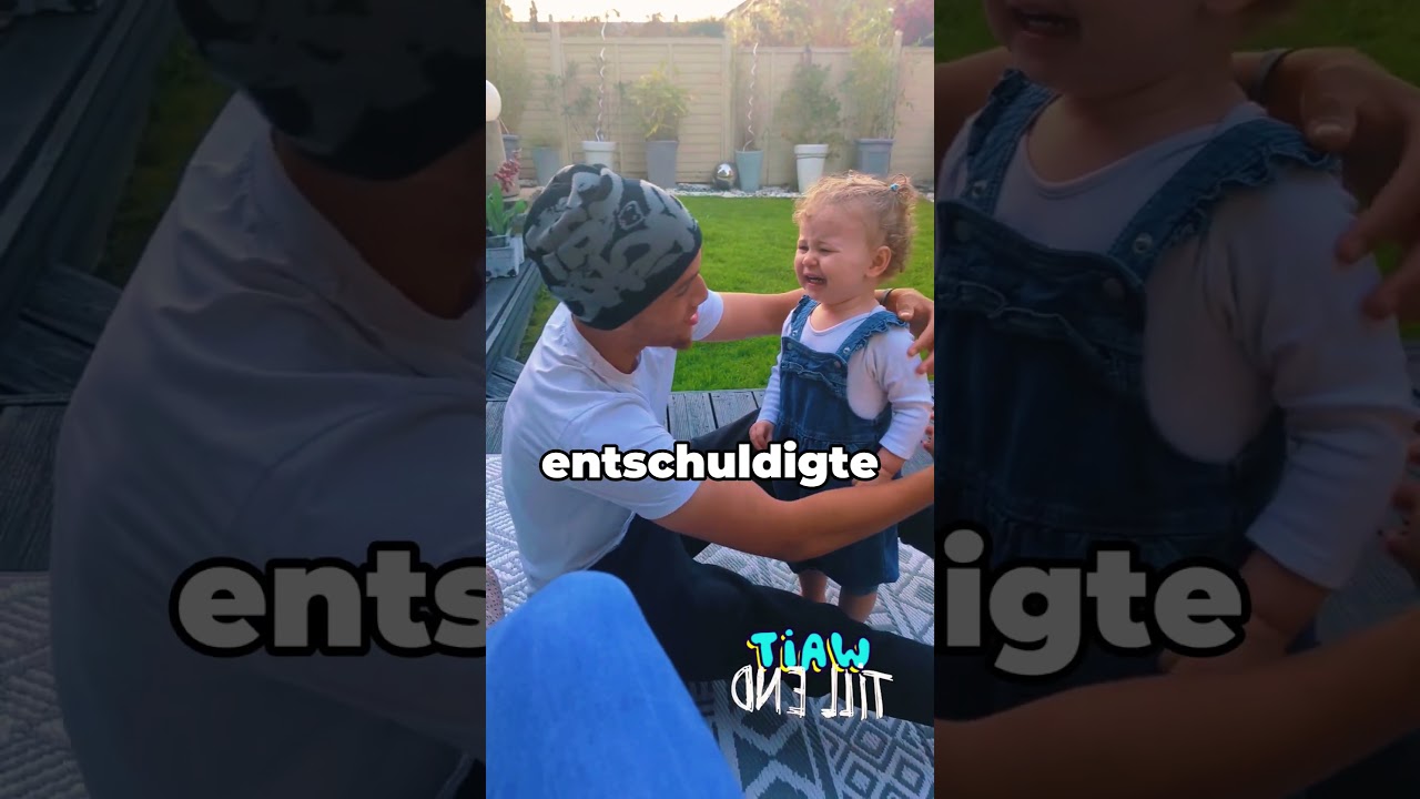 Dieser s&uuml;&szlig;e Vater und Tochter Moment 😱!