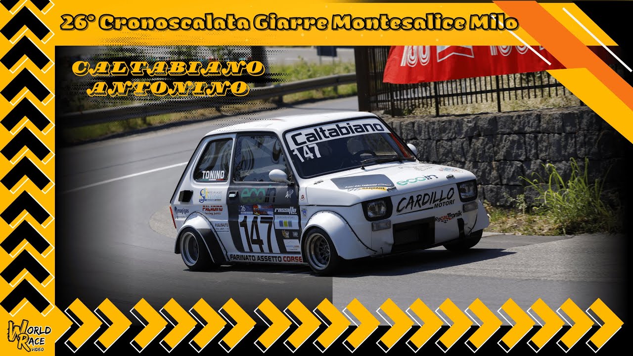 Caltabiano Antonino 26&deg; Cronoscalata Giarre Montesalice Milo 2025