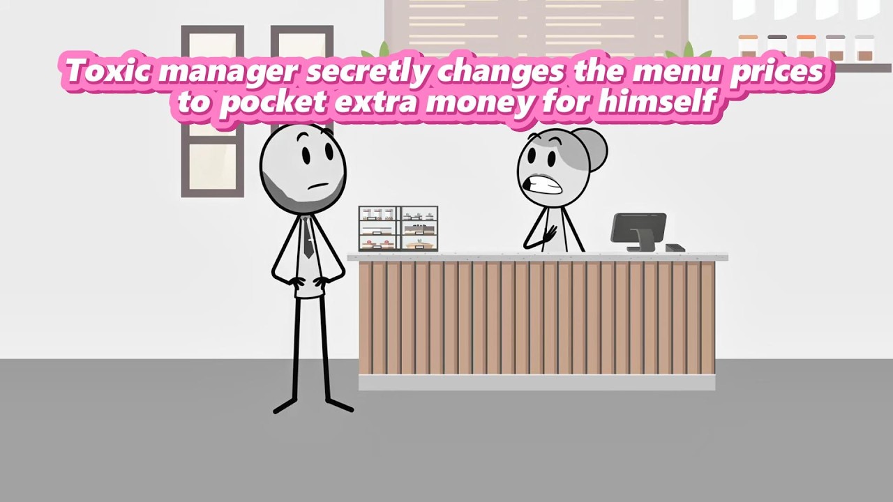 (FULL STORIES) Toxic manager secretly changes the menu prices to pocket extra money for himself