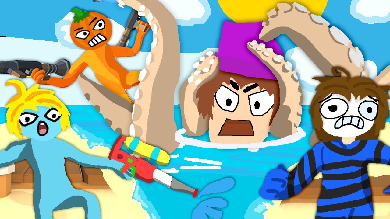 Der Kampf gegen den Riesen-Zombey-Kraken