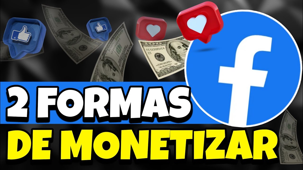 MELHORES FORMAS de MONETIZAR o FACEBOOK pelo celular para GANHAR DINHEIRO com vídeos 2023!