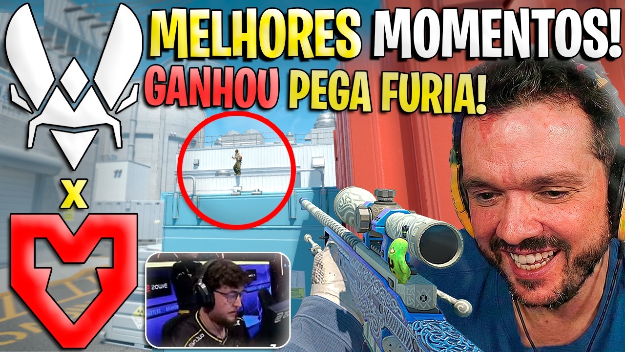 QUEM GANHAR PEGA FURIA NA FINAL!🔥 VITALITY x MOUZ (MELHORES MOMENTOS) - IEM Krak&oacute;w 2026 - (GAULES)