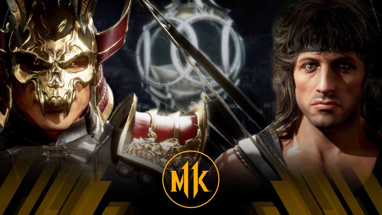 Mortal Kombat 11 - 'Klassic' Shao Kahn Vs Rambo (Very Hard)