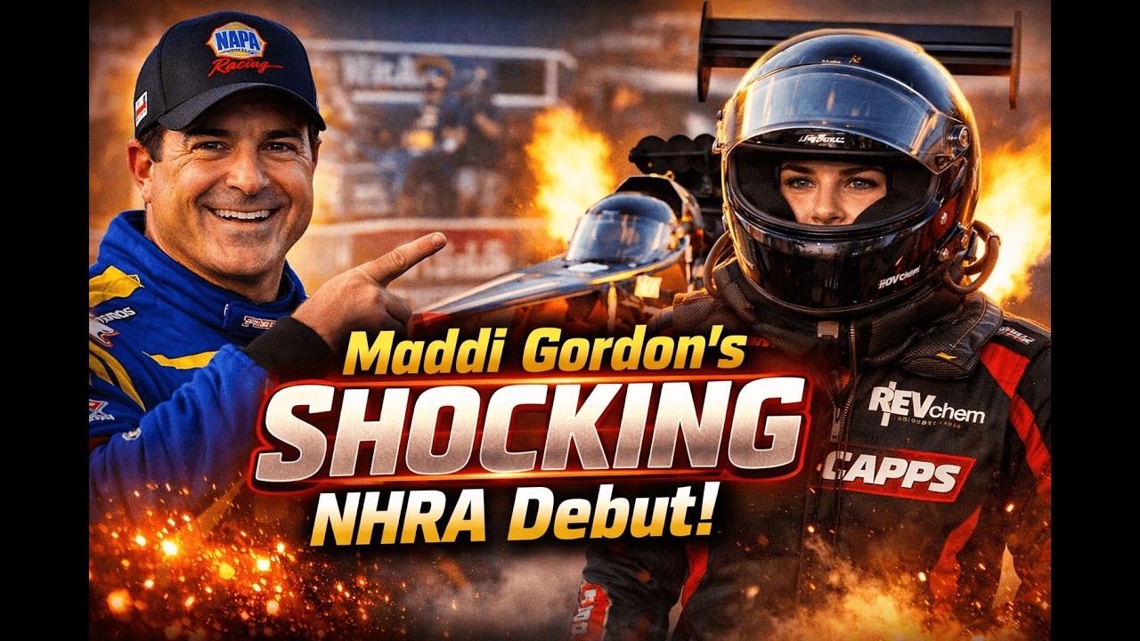ШОКИРУЮЩИЙ дебют Мэдди Гордон в NHRA! Победа над чемпионами и новой командой мечты Рона Кэппса в ...