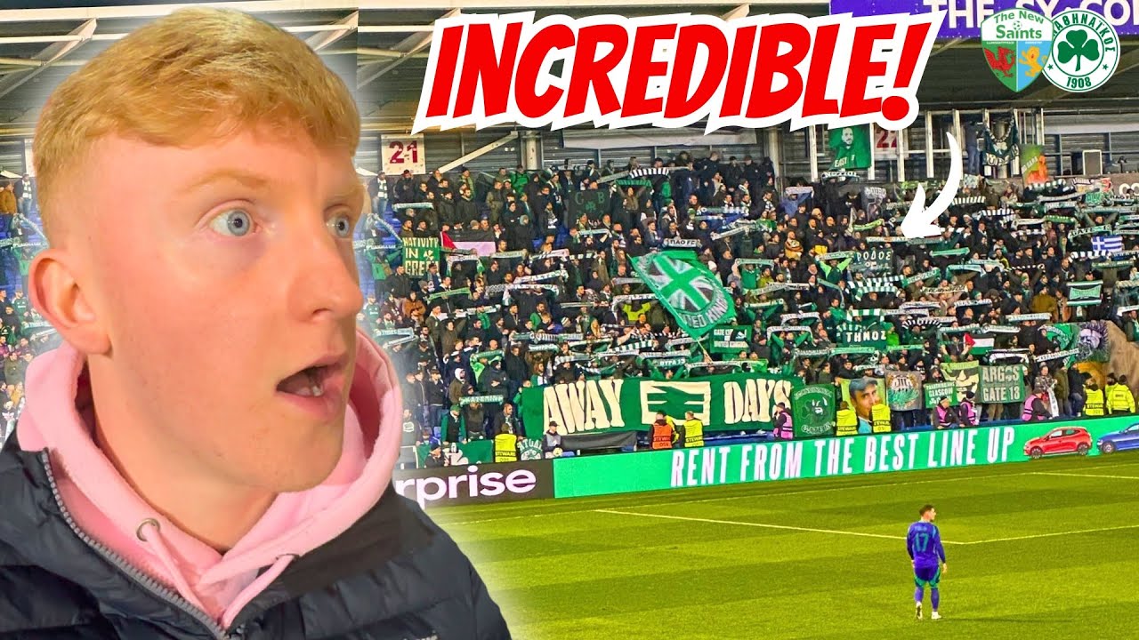 CRAZY Panathinaikos Fans TAKEOVER Croud Meadow! 🤯
