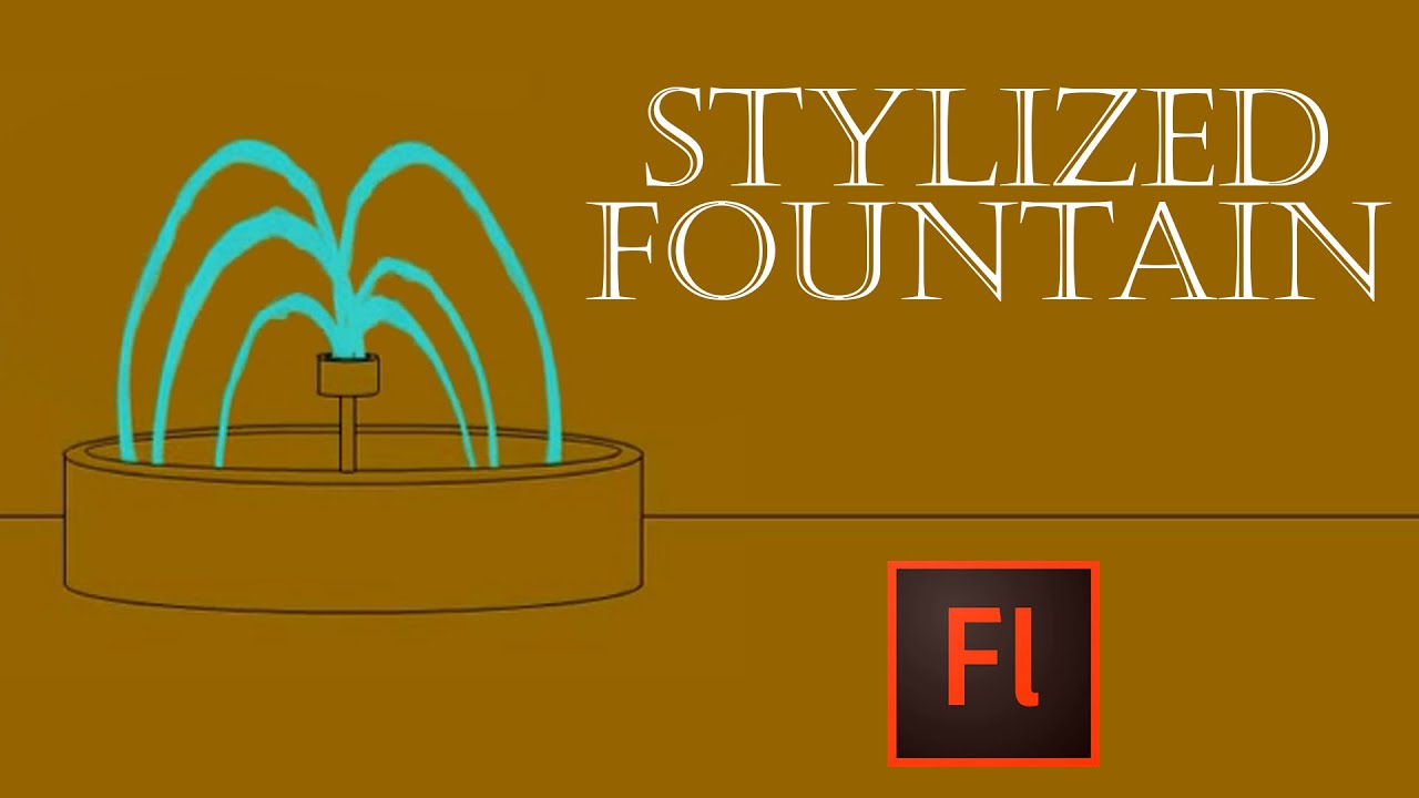 Flash Animation Tutorial - Create Fountain Animation with Flash