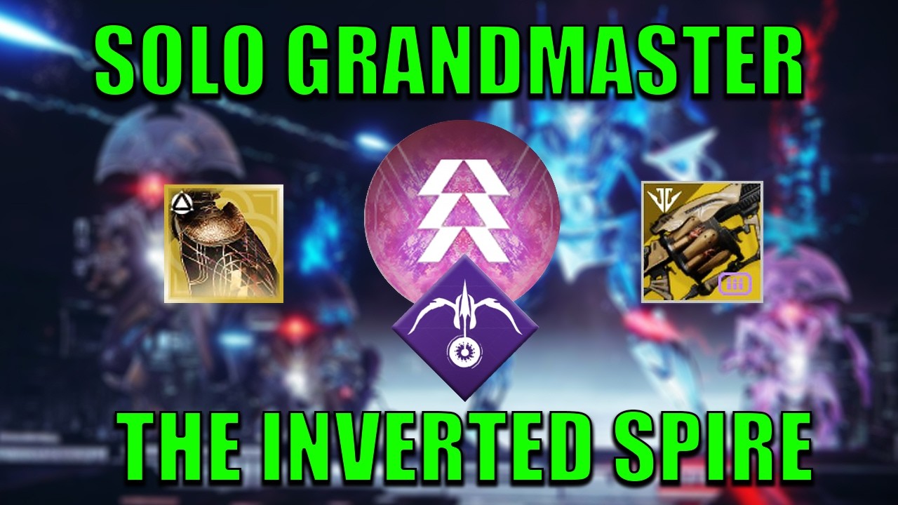 Solo NEW Inverted Spire Grandmaster Nightfall - Prismatic Hunter (Platinum, 27:20) [Destiny 2]