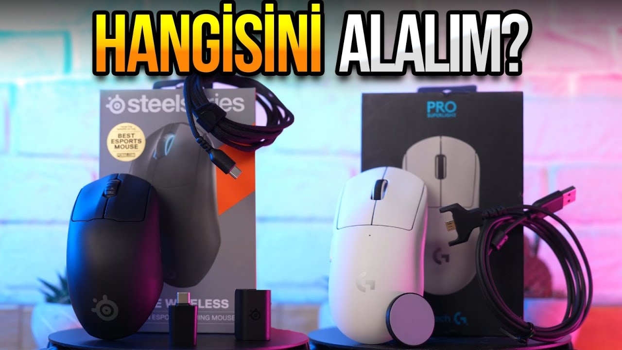 Oyuncular için hangi mouse? Steelseries Prime Wireless vs Logitech G Pro X Superlight!