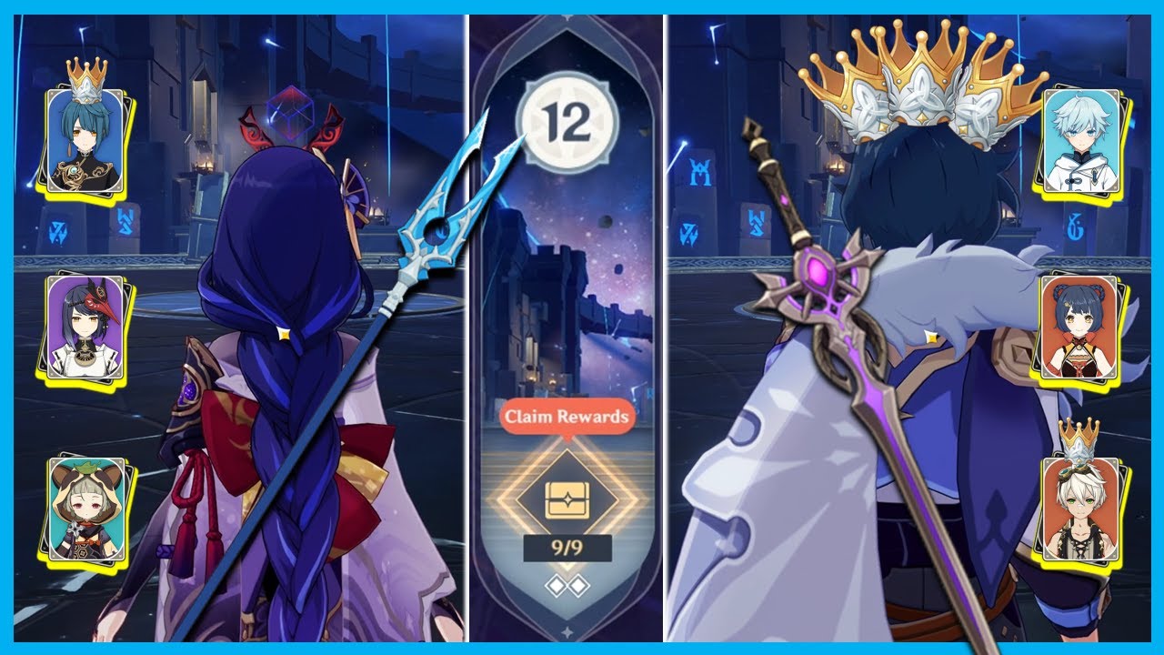 C0 Raiden/C2 Sara + BROKEN C3 Kaeya National Team (F2P 4* Weapons)2.2 Abyss Floor 12| Genshin Impact
