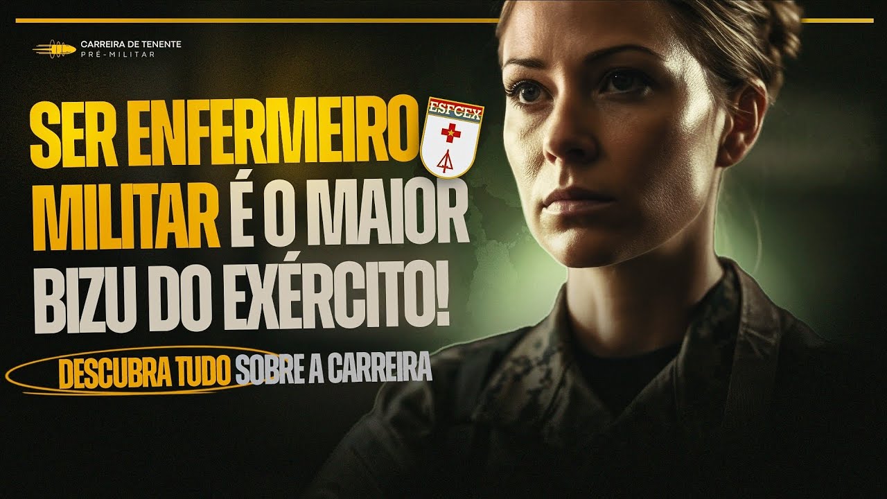 Enfermeiro Militar: Conheça a Carreira do Oficial QCO | Carreira de Tenente