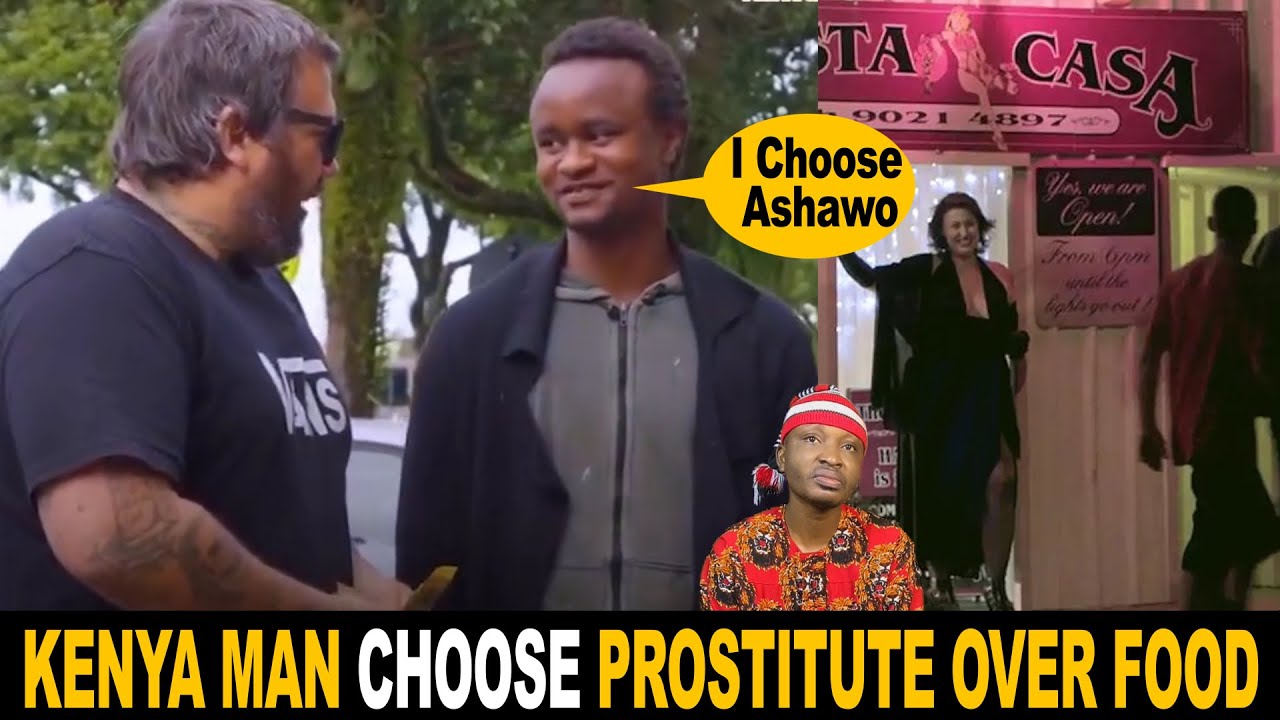 Homeless Kenyan Abroad Choose $250 Prostitute Instead of Food