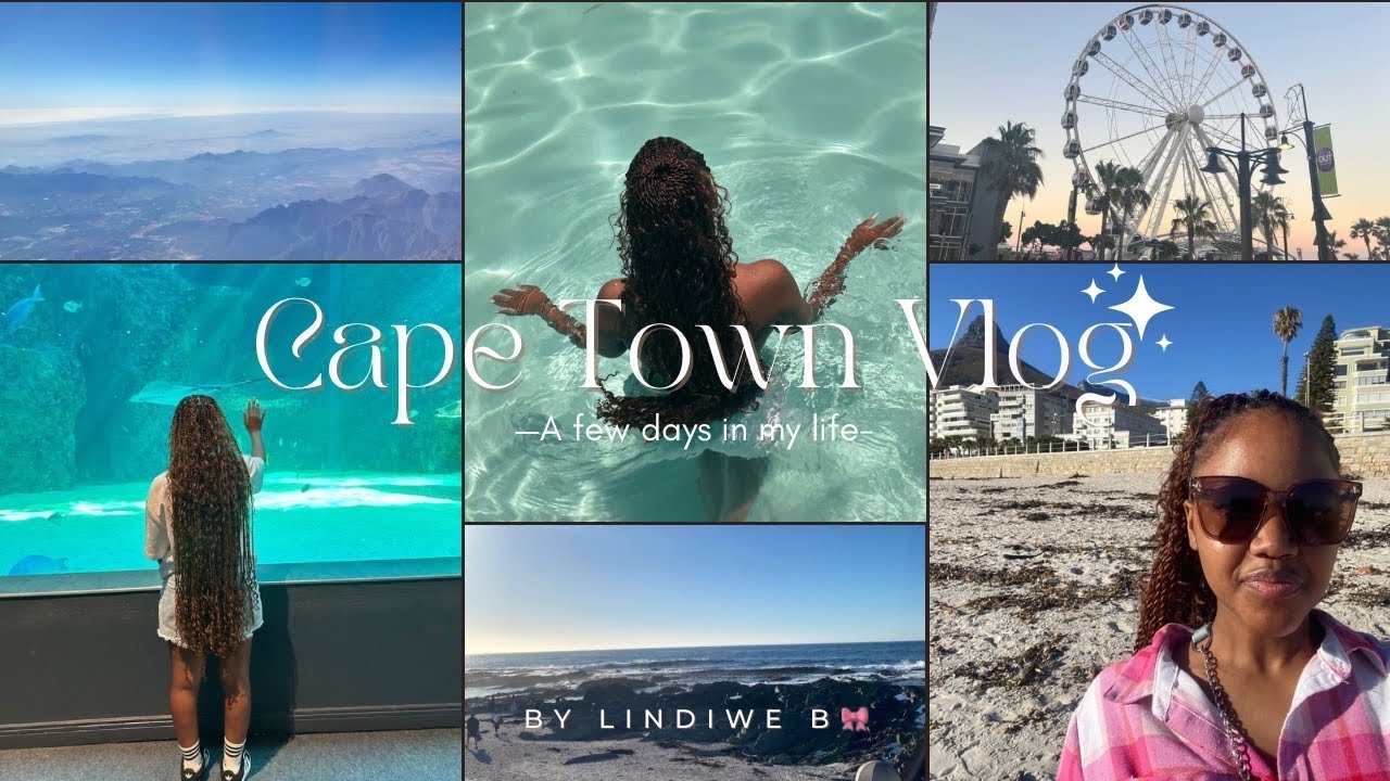 Cape Town Travel Vlog: Road trip, beach day, aquarium, etc (First Video)