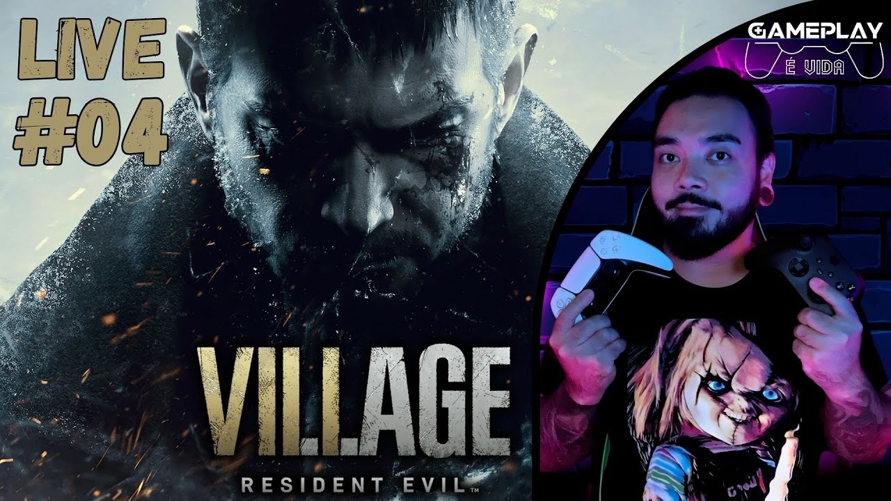 AO VIVO - RESIDENT EVIL VILLAGE: #04 ''A FÁBRICA DE HEISENBERG!'' (PS5 PRO)