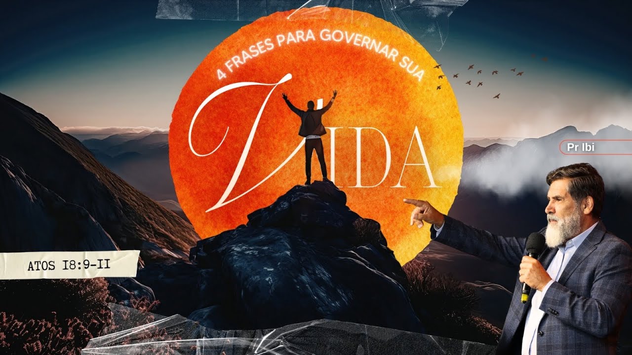 Culto ao Vivo - 4 Frases para governar sua vida - Pr. Ibi -  22/02/2026