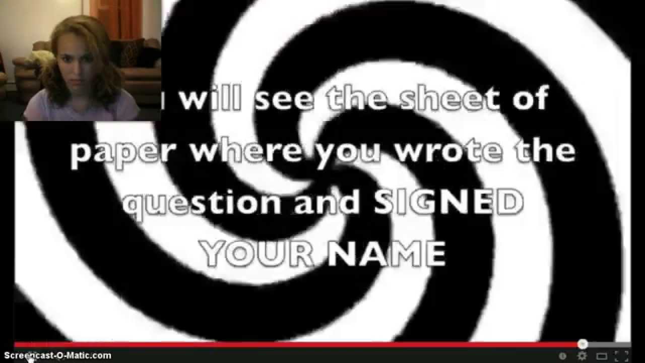Request: Hypnosis challenge