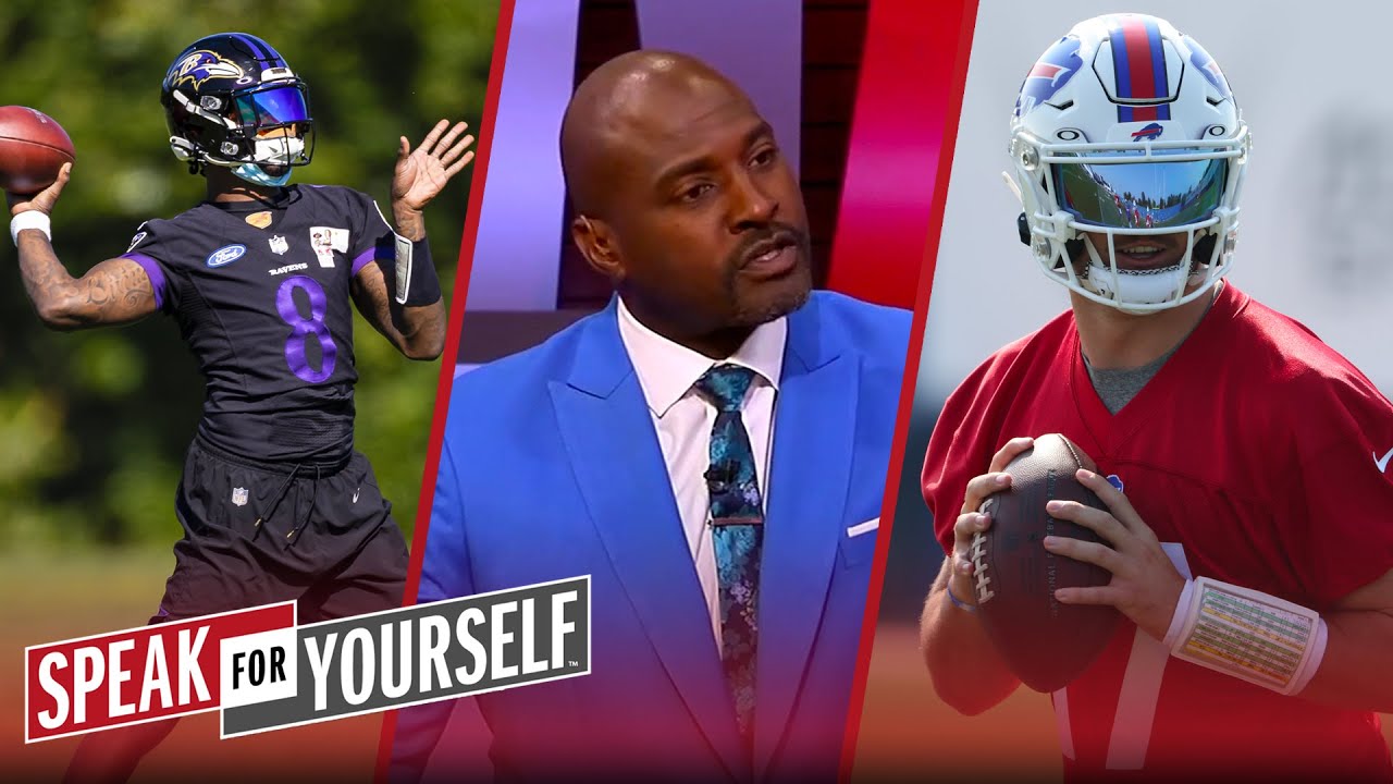 Lamar Jackson will get more money as he's better than Josh Allen - Wiley I NFL I SPEAK FOR YOURSELF