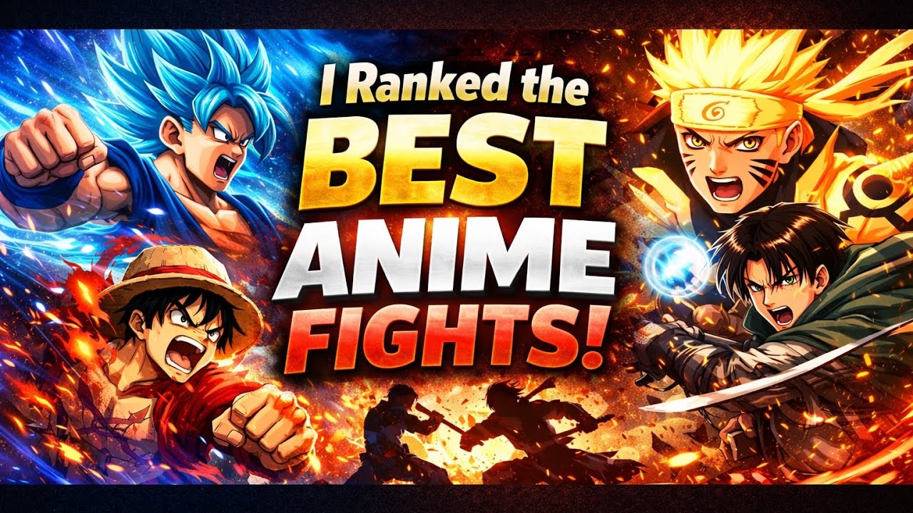 I Ranked the BEST Anime Fights of All Time