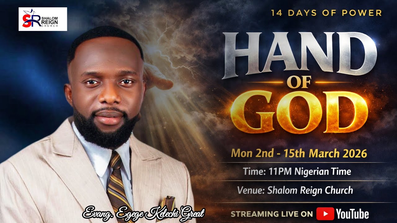 SHALOM REIGN CHURCH is live!