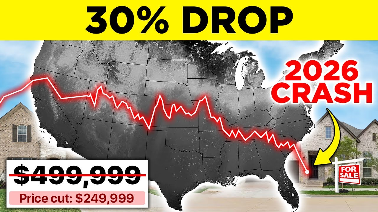 Top 10 Cities Where Home Prices Will Crash Hard in 2026