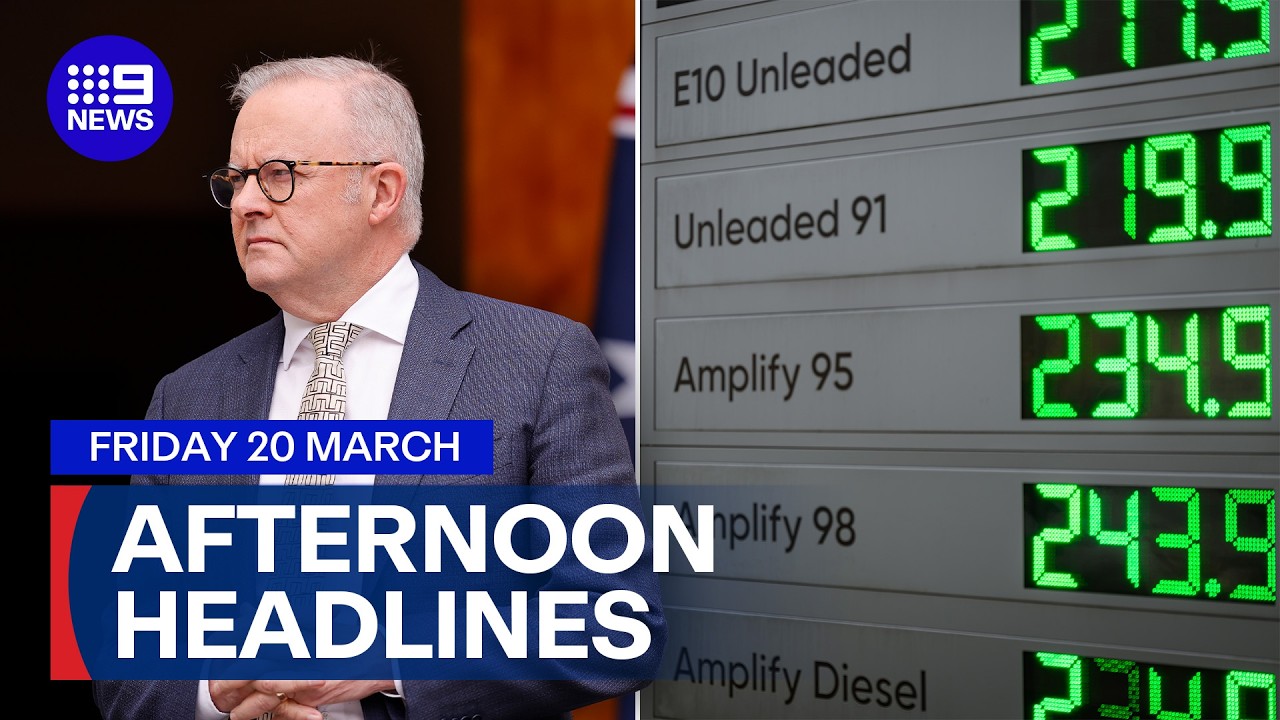 Pain at the petrol pump worsens; Oil refinery closures delayed | 9 News Australia