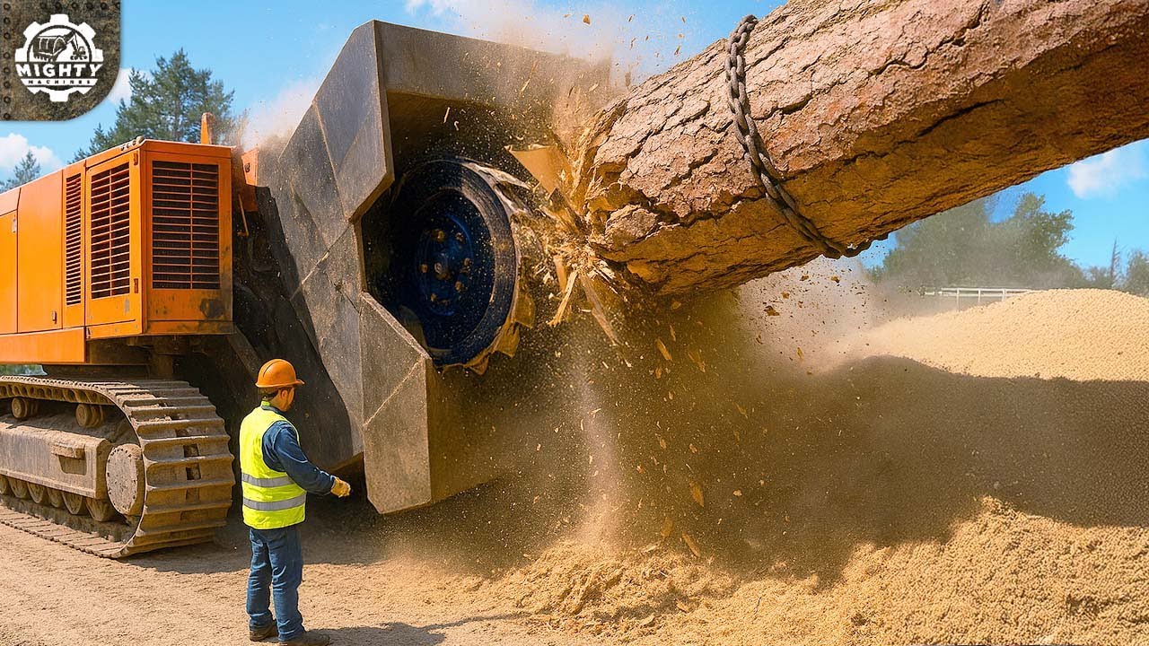 Top 20 Dangerous Firewood Processing Machines And Industrial Sized Splitters