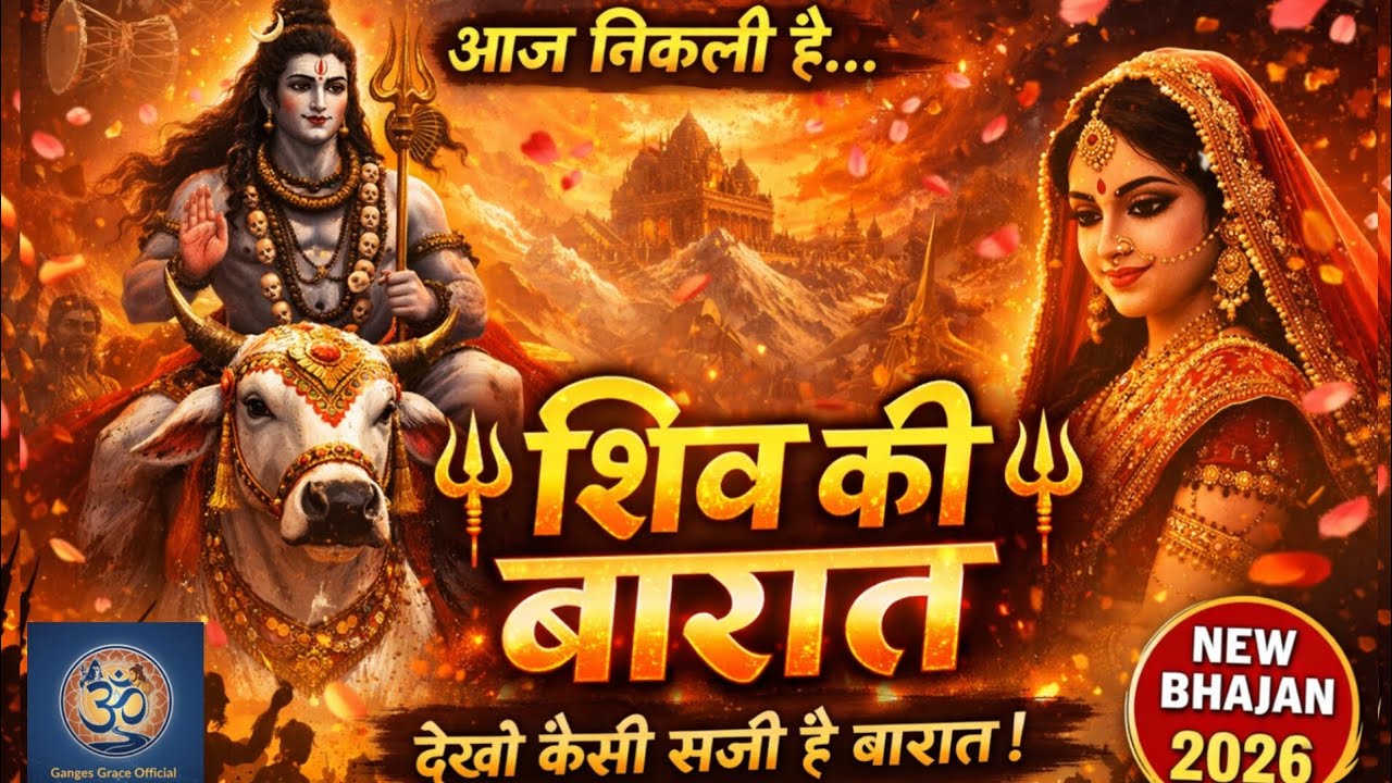 🔥शिव की बारात - देखो कैसी सजी है बारात! | New Bhajan 2026 | Shivratri Special | Shiv Vivah | 