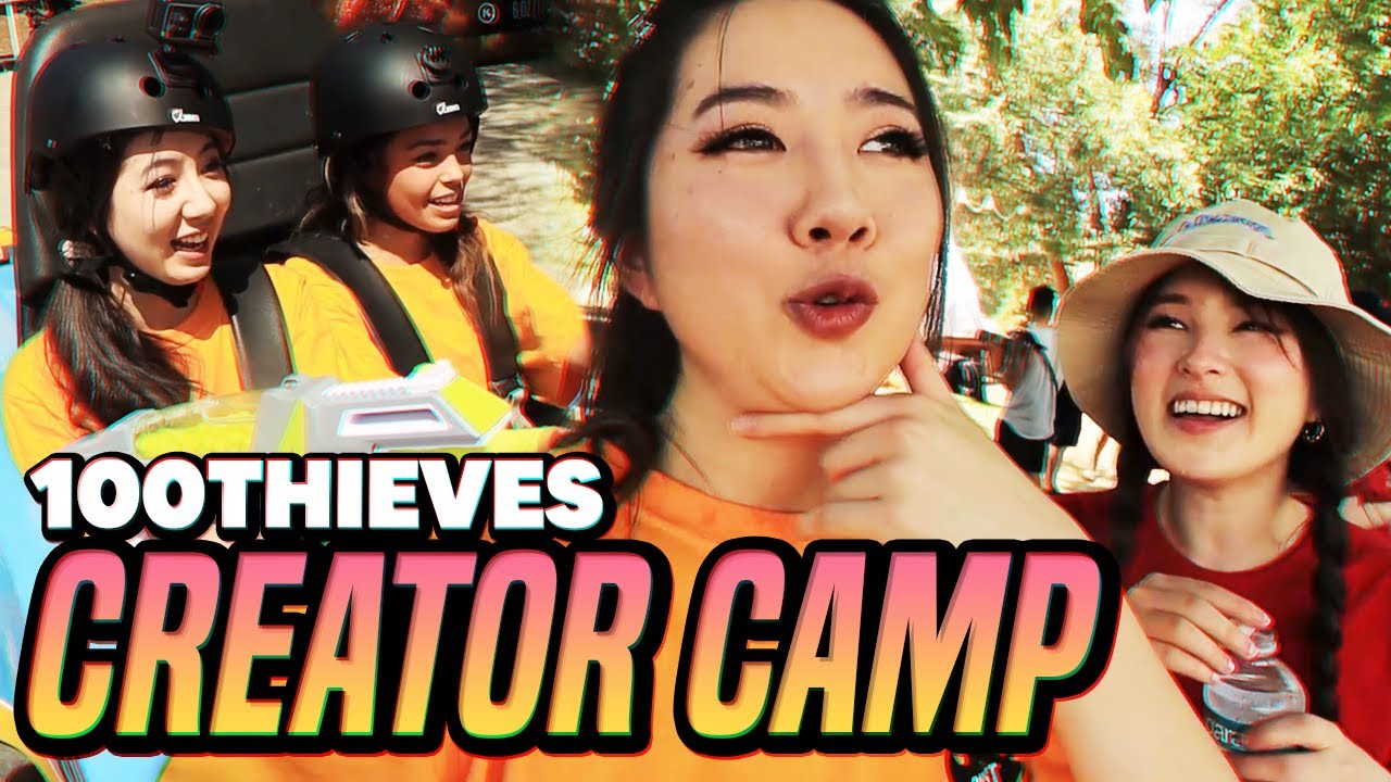FUSLIE GOES TO 100 THIEVES CREATOR CAMP!