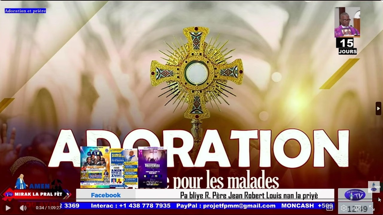 Jeudi 19 février 2026   Adoration et prière pour les malades