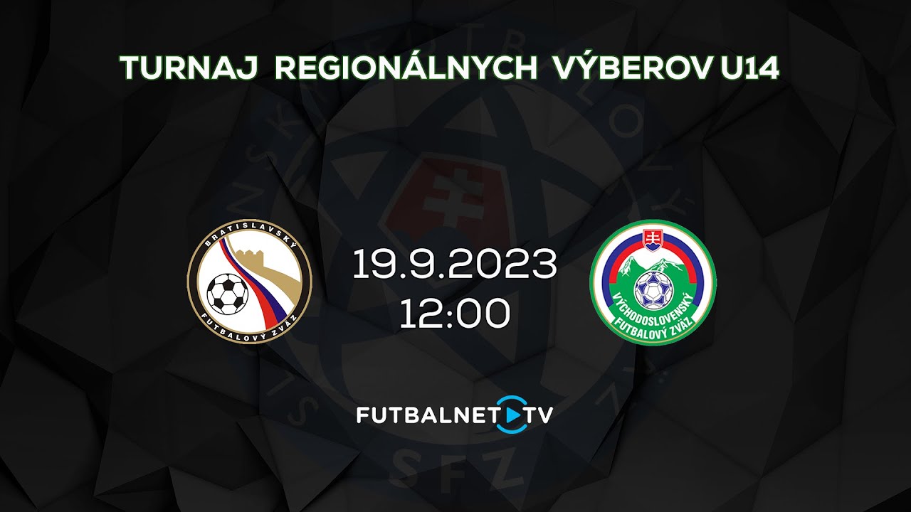 Turnaj Regionálnych Výberov U14 (September 2023) : BFZ - VsFZ (zostrih)