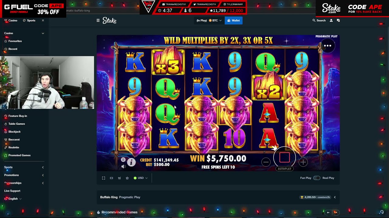 Trainwrecks $300k win in Buffalo King