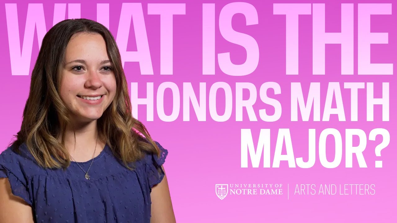 What is the Honors Math Major?