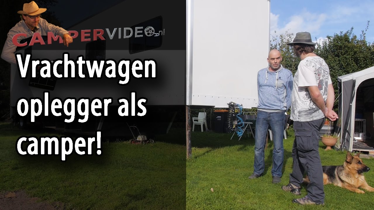 Vrachtwagen oplegger als camper (066)
