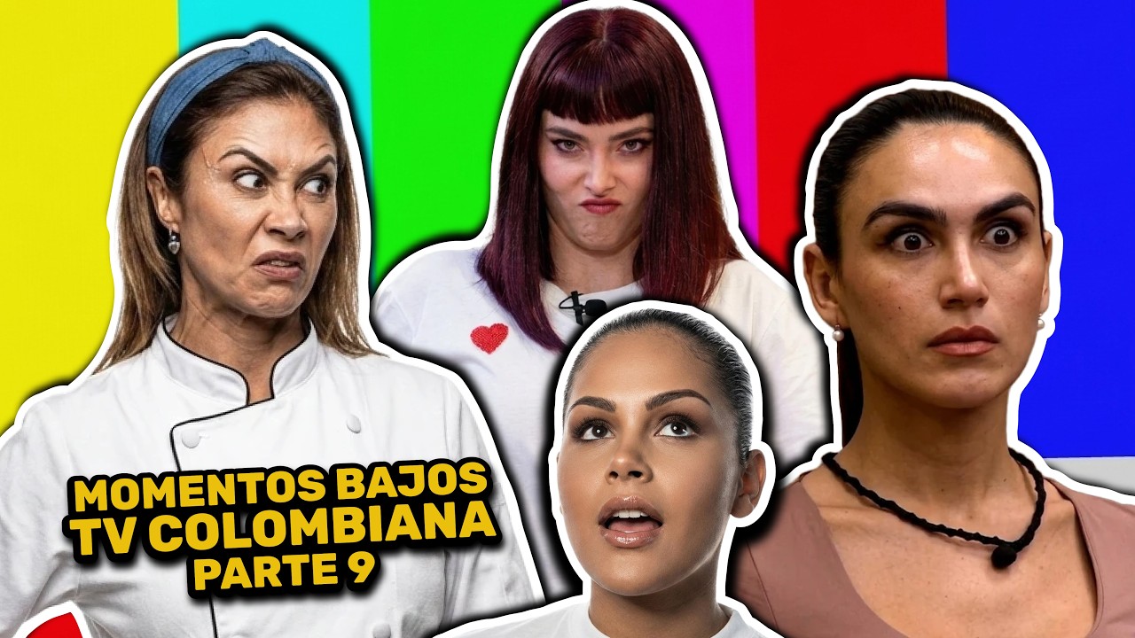 MOMENTOS  BAJOS de la Televisión colombiana | PARTE 9