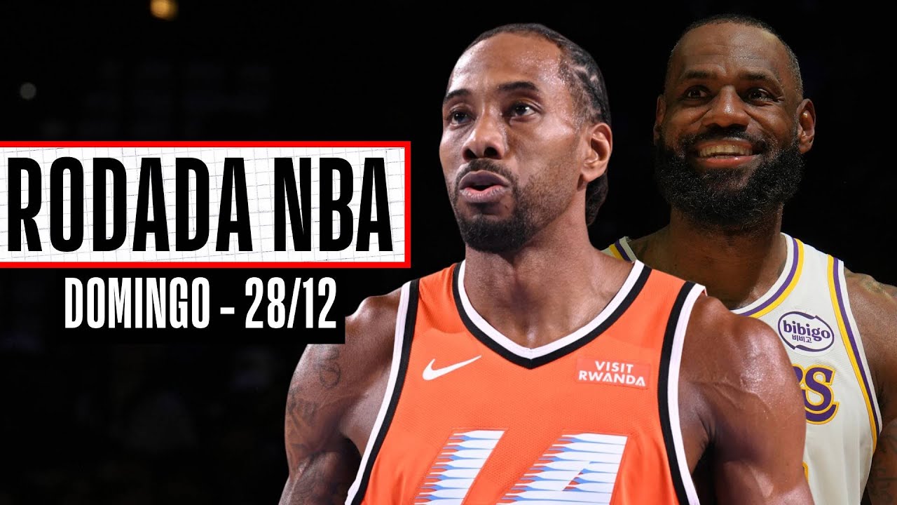 KAWHI faz RECORDE DE PONTUAÇÃO DA CARREIRA; LEBRON brilha com SHOW de ENTERRADAS - Rodada NBA 28/12