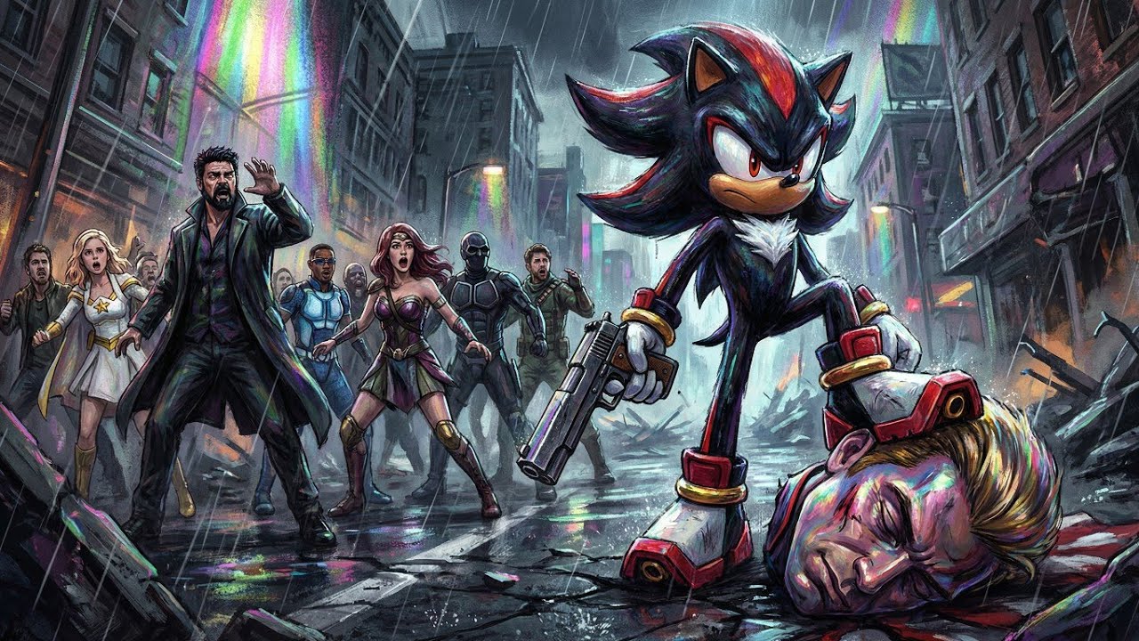  What if Archie Shadow the hedgehog Entered the boy's universe