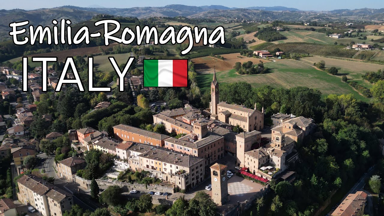 🇮🇹 Emilia-Romagna, Italy - Drone Tour 4k - Aerial Travel Video - Bologna to Modena
