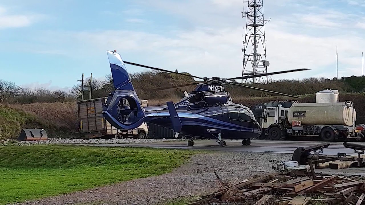 Dauphin start up and departure from Staddon Heights