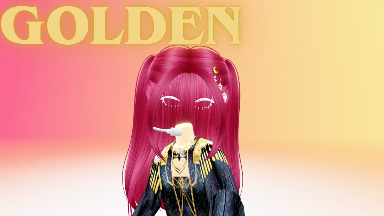 GOLDEN- roblox dance cover