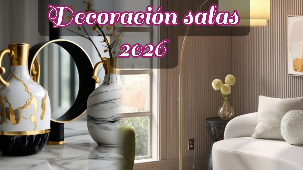 Tendencias de DECORACIÓN MODERNA 2026: Ideas Para Decorar tu Casa con Estilo Moderno y Elegante ✨️