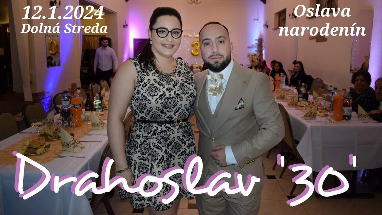 Drahoslav '30' oslava narodenín 12.1.2024